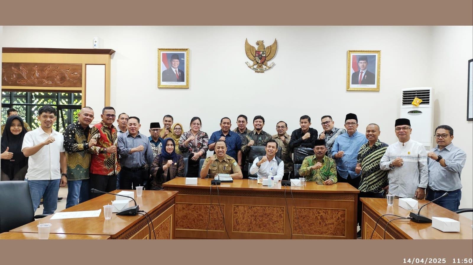 DPRD Sambas Koordinasi ke Pemprov Kalbar Bahas LKPJ Bupati