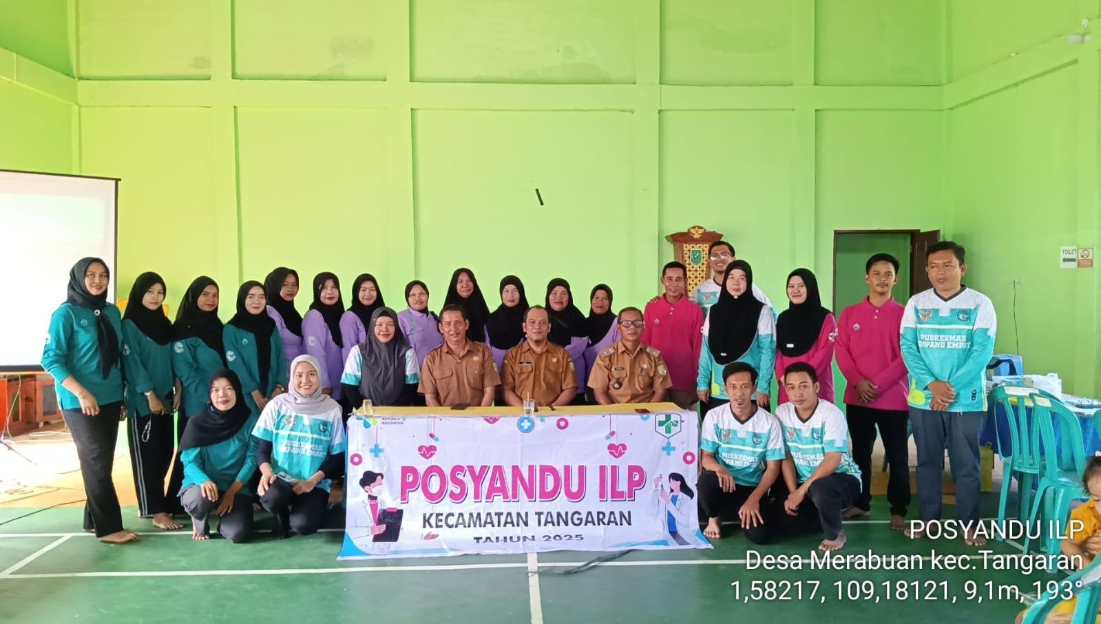 Pemerintah Kecamatan Tangaran Dukung Penerapan Posyandu ILP di Desa Merabuan