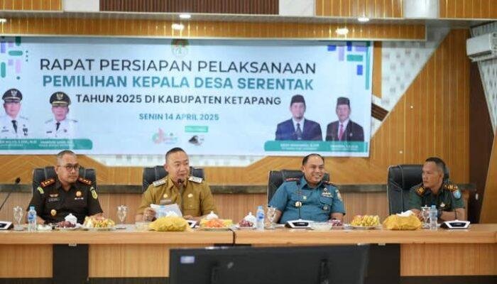 Pemkab Ketapang Persiapkan Pilkades Serentak 2025 di 41 Desa