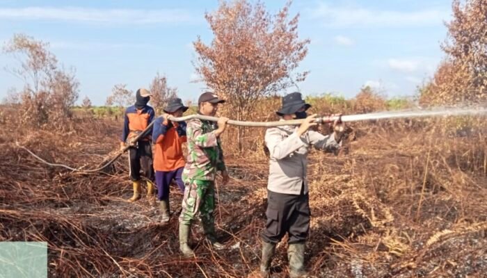 Musim Kemarau Tiba, Sajingan Besar Jadi Wilayah yang Miliki Paling Banyak Titik Api di Kabupaten Sambas