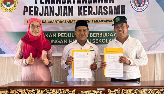 LDII Kalbar Bangun Kerja Sama dengan SMKN 1 Mempawah Hilir Bangun Gerakan dan Berbudaya Lingkungan di Sekolah