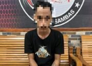 Pria Berinisial AS Ditangkap Polisi Karena Terlibat dalam Peredaran Sabu di Jawai