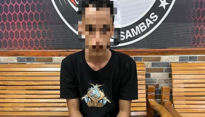 Pria Berinisial AS Ditangkap Polisi Karena Terlibat dalam Peredaran Sabu di Jawai