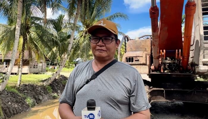 Warga Sambut Baik Program Normalisasi Parit di Seranggam, Kades Harap Tingkatkan Produktivitas Pertanian