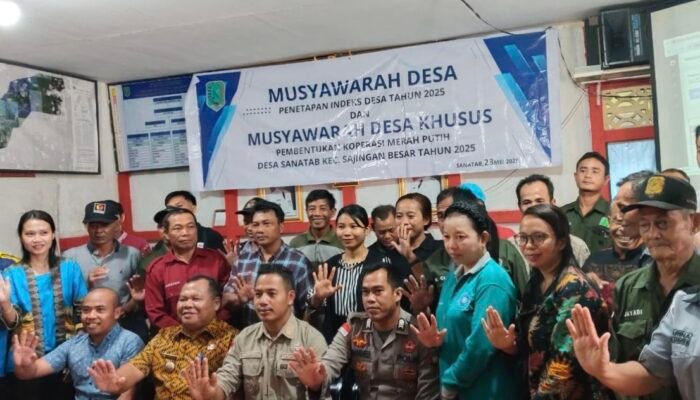 Pembentukan Koperasi Merah Putih di Desa Sanatab Berjalan Secara Terbuka dan Sesuai Juknis