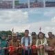 Bupati Sambas, Satono meresmikan Jembatan Berkah Berkemajuan di Lubuk Lagak/Foto Sera/Jejaring Kalbar