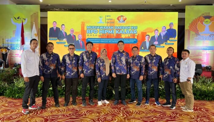 Pengurus BPC HIPMI Sambas Ucapkan Selamat kepada Ridho Adyt Setiawan