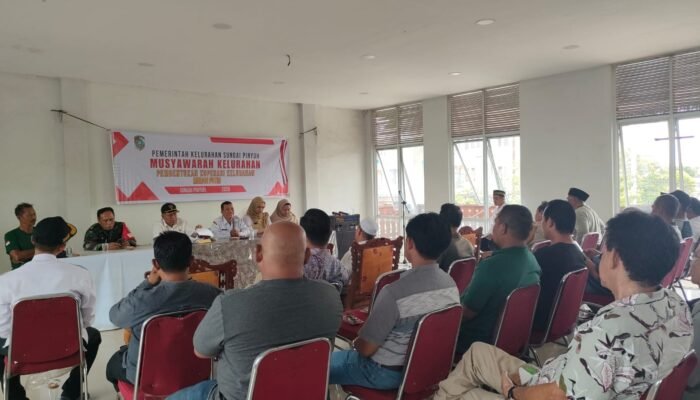 Koperasi Merah Putih di Kelurahan Sungai Pinyuh Dibentuk, Lurah Ingin Pengurus yang Jujur