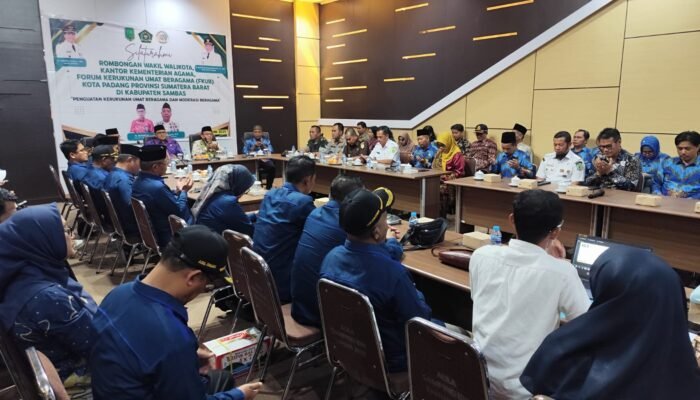 Wabup Heroaldi Sambut Hangat Kunjungan Wakil Wali Kota Padang ke Kabupaten Sambas