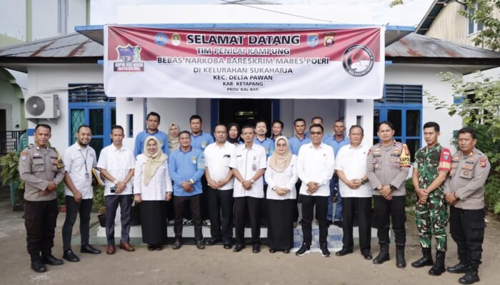 Kelurahan Sukaharja Masuk Nominasi Kampung Bebas dari Narkoba, Dikunjungi Tim Penilai Bareskrim Polri