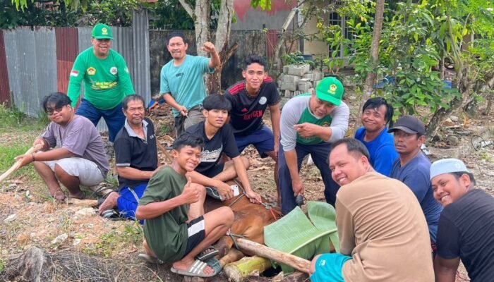 Tebar 395 Ekor Hewan Kurban di Kalbar, LDII Turut Berbagi Manfaat Kepada Warga Non Muslim