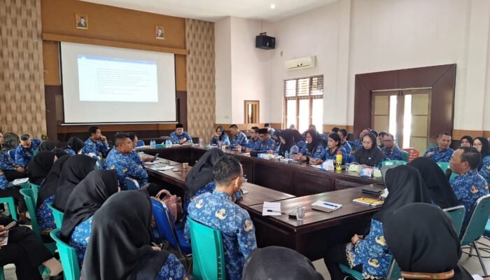 Pimpin Rakortek Puskesmas, dr. Ganjar Himbau Kepala Puskesmas Tingkatkan Mutu Pelayanan Kesehatan