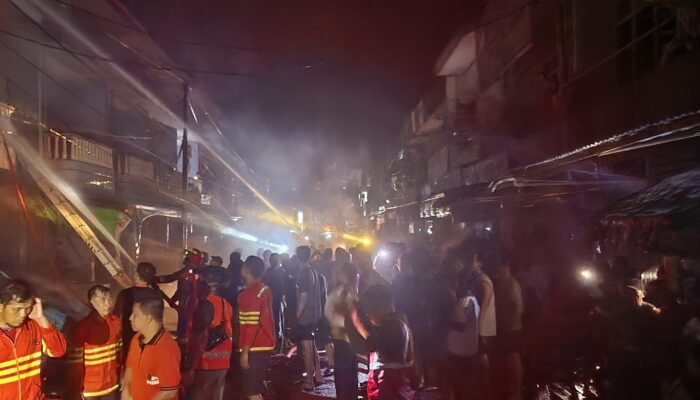 Kebakaran di Pasar Sekura, Figo Sampaikan Terima Kasih atas Bantuan Banyak Pihak