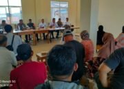 Suasana rapat koordinasi terkait penataan Pasar Pagi Sungai Pinyuh/Foto Bung Ranie/Jejaring Kalbar