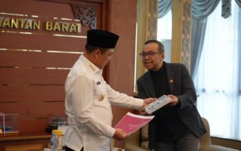 Panitia Pelaksana EAF 2025 menggelar audiensi dengan Gubernur Kalbar, H. Ria Norsan, di ruang kerjanya pada Rabu (25/6/2025).