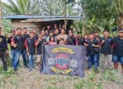 King Rattle Club dan Polsek Sungai Pinyuh Bawa Kebahagiaan untuk Keluarga Tamimi di Desa Sungai Rasau
