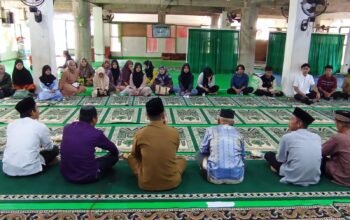 Pelepasan Kafilah MTQ Kecamatan Tangaran ke tingkat kabupaten di Tekarang.