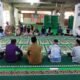 Pelepasan Kafilah MTQ Kecamatan Tangaran ke tingkat kabupaten di Tekarang.