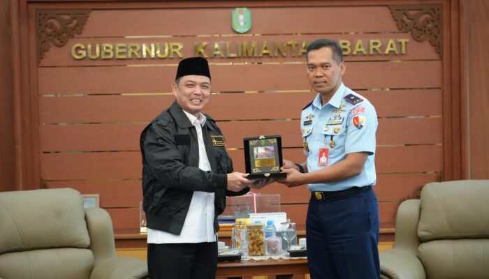 Dorong Kemajuan Daerah, Gubernur Kalbar akan Bersinergi dengan Danlanud Supadio