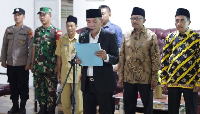 Wakil Bupati Ketapang Lantik 16 Dewan Hakim dan 4 Panitera MTQ XXXII di Sungai Laur