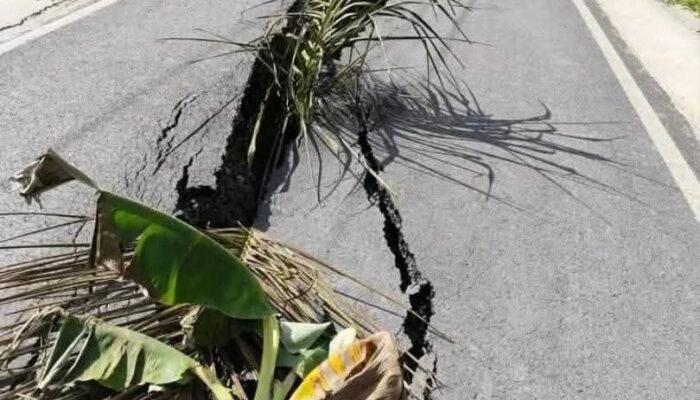 Jalan Penghubung Serindang–Matang Labong Rusak Parah, Warga Harap Pemerintah Segera Lakukan Perbaikan