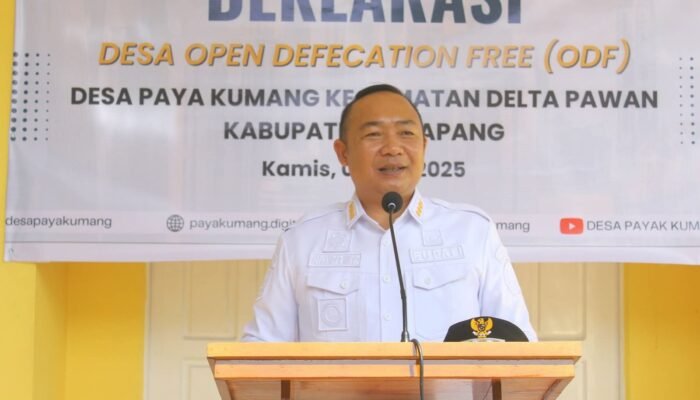 Jadi Desa Bebas BAB Sembarangan, Paya Kumang Jadi Simbol Perubahan dari Desa untuk Indonesia Sehat