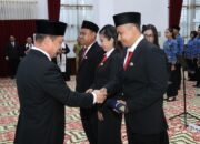 Lantik PNS dan Pejabat Fungsional, Gubernur Norsan akan Tindak Tegas ASN yang Terlibat Kasus Narkoba dan Asusila