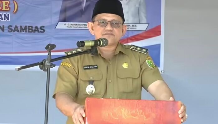 Hadiri Deklarasi ODF di Jawai Selatan, Wabup Heroaldi Ajak Masyarakat Gotong-royong Jaga Kebersihan Lingkungan