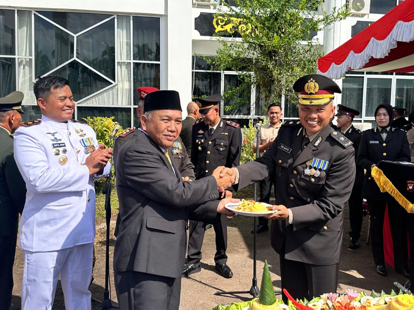 Momen HUT Bhayangkara ke-79 di Mempawah, Kapolres Bacakan Amanat Kapolda Kalbar
