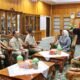 SILATURAHMI -Momen penting, silaturahmi Kepala BPN Kabupaten Mempawah dan jajaran dengan Bupati Mempawah, Erlina Ria Norsan.
