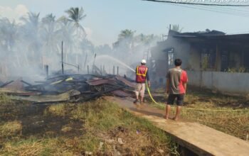 Kebakaran di Segedong, Kabupaten Mempawah.