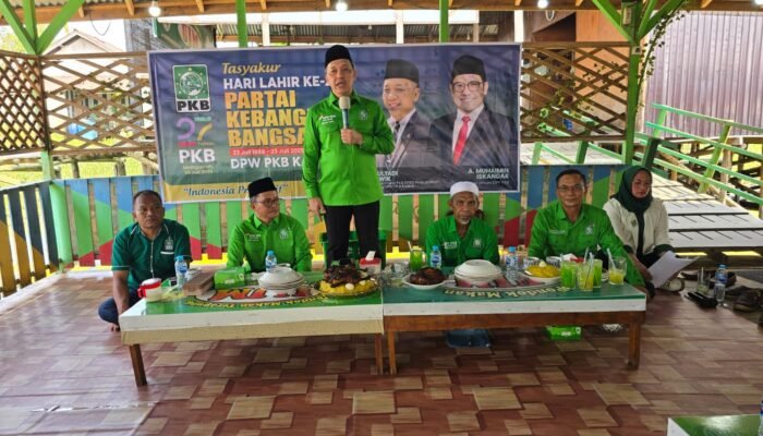 Syukuran Harlah PKB ke-27 di Mempawah, Seluruh Kader Harus Tegak Lurus ke Partai