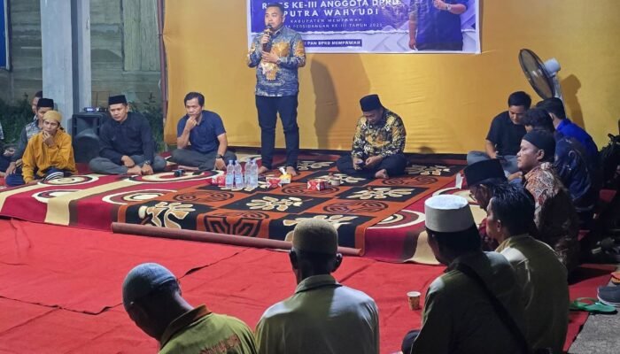 Putra Wahyudi Dorong Pembangunan Jalan, Lampu Penerangan, dan Alsintan di Jongkat dan Segedong