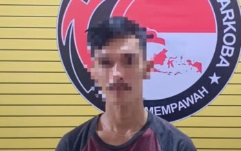Residivis inisial NK ditangkap lagi kasus yang sama oleh Polres Mempawah.