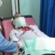 Kondisi Pendeta Suryanto saat dirawat di RSUD Rubini Mempawah.