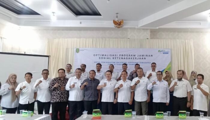 BPJS Ketenagakerjaan Dorong Pemkab Sambas Berikan Jaminan Sosial Bagi Pekerja