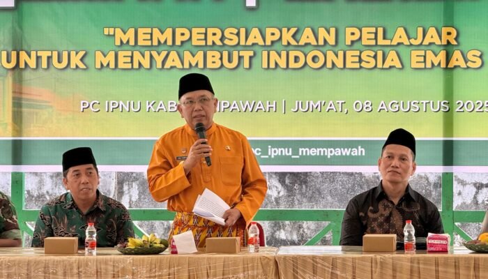 Gelar Seminar Pendidikan, Wabup Juli Apresiasi PC IPNU Kabupaten Mempawah