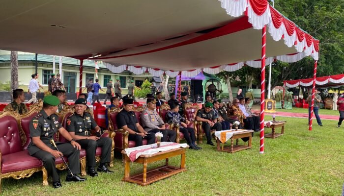 Ketua Komisi I DPRD Sambas Hadiri Sertijab Danyonif 645/GTY