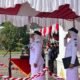 Momen upacara peringatan HUT ke-80 Republik Indonesia di Kabupaten Mempawah.