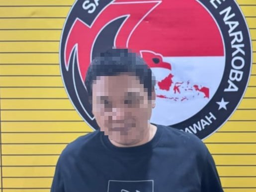 ML, pengedar sabu yang ditangkap di Sungai Kunyit.