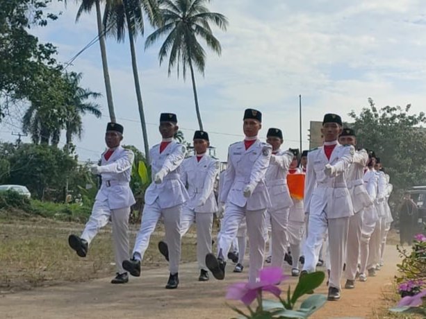 Paskibra Kecamatan Sungai Pinyuh.