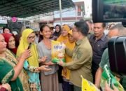 Gelar Gerakan Pangan Murah di Pemangkat, Bupati Satono Sebut Ini Upaya Nyata Pemerintah Stabilkan Harga Beras