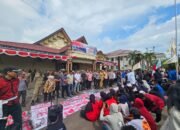 Gelar Aksi di Depan Gedung DPRD Ketapang, Mahasiswa Bersama Masyarakat Sampaikan Sejumlah Aspirasi