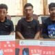 Tiga tersangka ini ditangkap sekaligus.