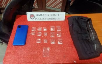 BB yang diamankan Polisi saat menangkap tersangka.