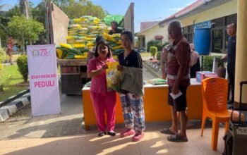 Gerakan Pangan Murah Polsek Sungai Pinyuh
