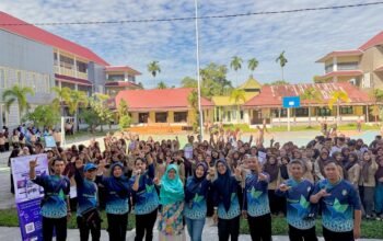Dispussip Mempawah sosialisasikan aplikasi Diary Mempawah ke sekolah.