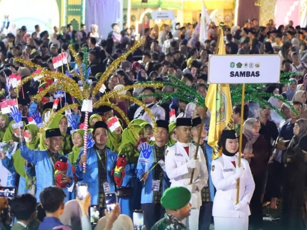Kafilah MTQ Kabupaten Sambas.