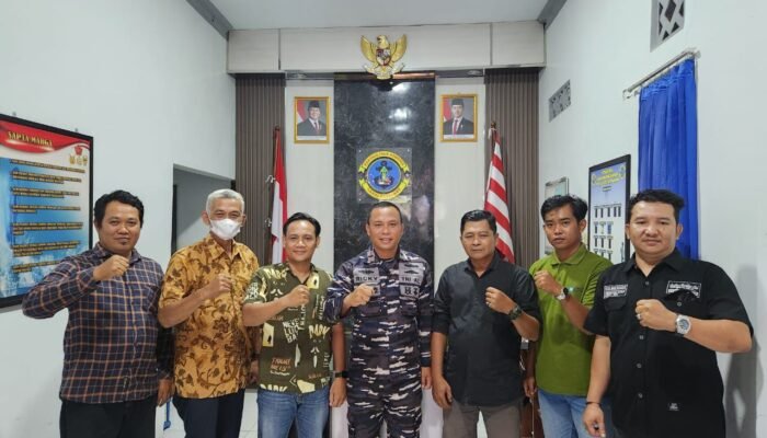 Lanal Ketapang Dukung Rencana Deklarasi KAWAN Ketapang, Perkuat Sinergi TNI AL dan Insan Pers