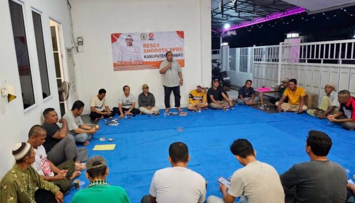 Gelar Reses di Sentebang, Suprajeni Hadir untuk Serap Aspirasi Masyarakat